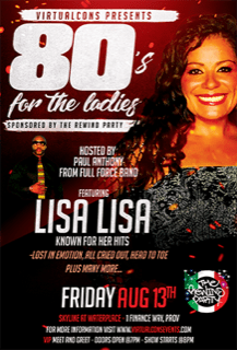 80’s for the Ladies with Lisa Lisa